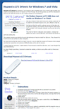 Mobile Screenshot of huaweie173drivers.com